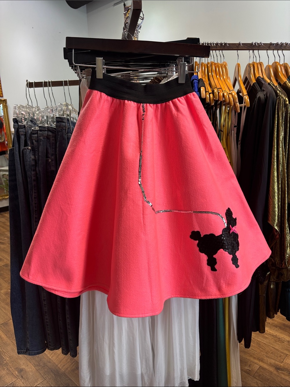 Charades Children’s Felt Poodle Skirt